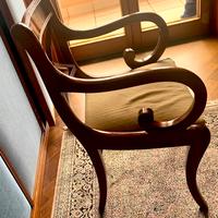Sedia di legno massello  per camera da letto