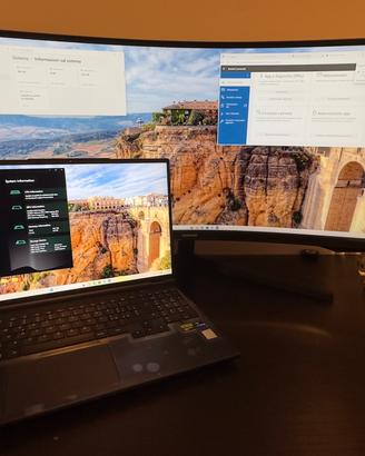 Monitor 32 Notebook 64 GB, RAM, 1TB SSD,  RTX 4060