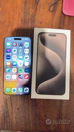 Apple i phone 15 pro  max 256gb