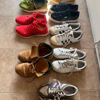Scarpe varie