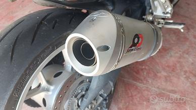 Terminale scarico QD alluminio titanio OMOLOGATO