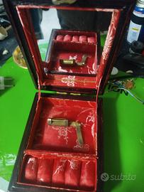 scatola porta gioielli vintage 