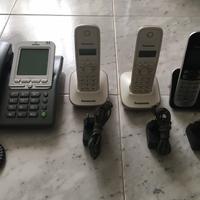 Telefono cordless e telefono fisso