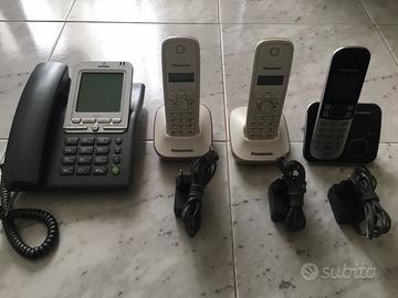 Telefono cordless e telefono fisso