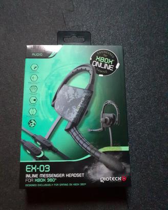 cuffie xbox EX-03  GIOTECK NUOVA