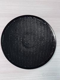 Centrotavola nero ceramica portafrutta/oggetti