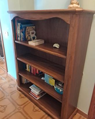 Libreria in legno 4 ripiani