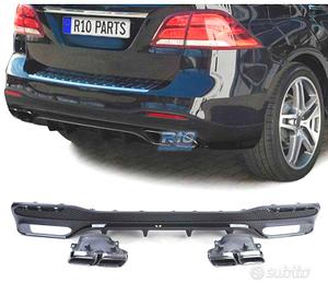 DIFFUSORE MERCEDES GLE W166 15-19 LOOK AMG GLE63 N