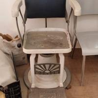 2  poltrone da Barbiere Anni 50..