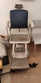 2  poltrone da Barbiere Anni 50..