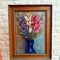 Dipinto olio su tavola 50x70