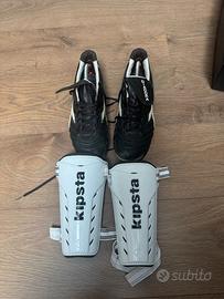 Scarpe da calcio Diadora 42,5 + Parastinchi Kipsta
