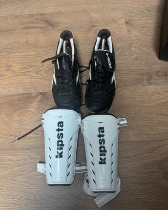 Scarpe da calcio Diadora 42,5 + Parastinchi Kipsta