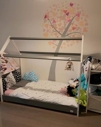Letto banbini modello Montessori marca Cuoricini