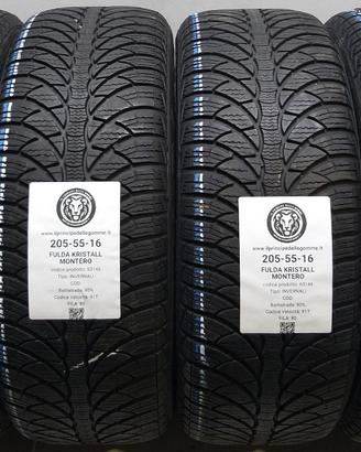 4 GOMME 205 55 16 FULDA A63146