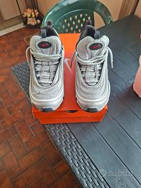 Nike Air Max 97 Silver Bullet Nuove 38.5 ginniche