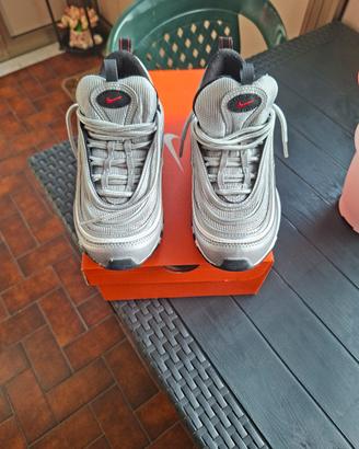 Nike Air Max 97 Silver Bullet Nuove 38.5 ginniche