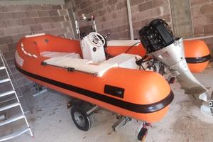 gommone Adria boat motore Honda 40 4t e carrello o