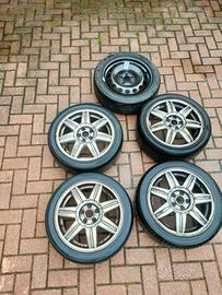 4 Cerchi in lega e ruota di riserva seat Ibiza 