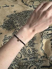 Braccialetto con perline e stelline