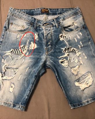 Jeans uomo corto Nuvolari Denim