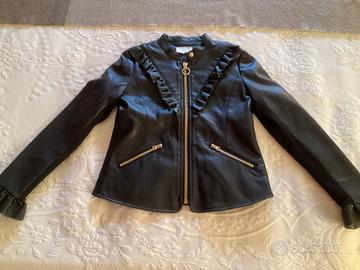 Giacca ecopelle bambina di Pinko