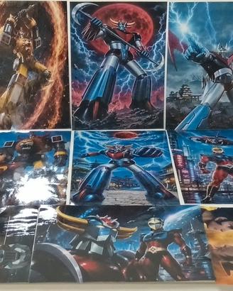 Stampe Plastificate Adesive formato A4 degli Anime