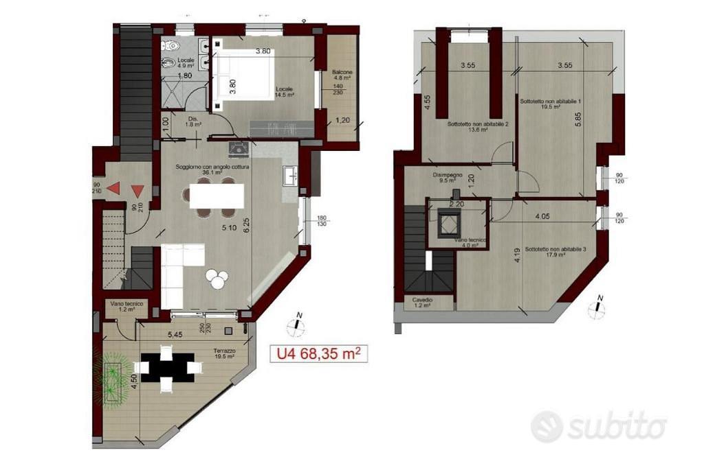 Apartment in Bruino, Tetti Griglio - Altro