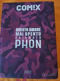 agenda diario comix 2022 da collezione ultimo pz