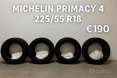 4 pneumatici estivi Michelin Primacy 4