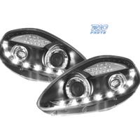 FARI FIAT GRANDE PUNTO 05-08 LUCE DIURNA FONDO NER