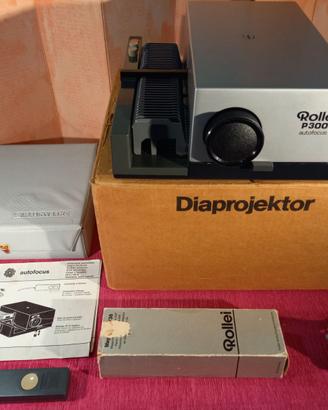 Proiettore diapositive ROLLEI P300 autofocus + acc