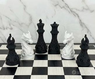 Scacchi dei Draghi - Set Completo Scacchiera