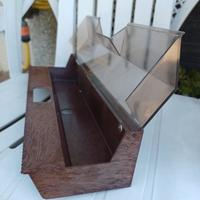 Portarotoli SLIM in plastica rigida effetto legno