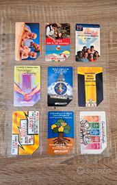 Lotto 9 Schede Telefoniche "Giubileo 2000&UNICEF"