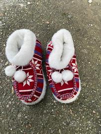 pantofole invernali natalizie donna