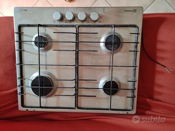 Piano cottura gas 4 fuochi electrolux