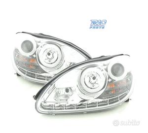FARI XENON MERCEDES CLASSE S W220 02-05 FONDO CROM
