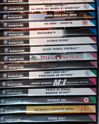 Nintendo GAMECUBE e 64 giochi originali