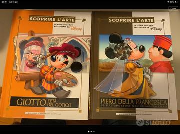 Lotto 2 Disney Topolino SCOPRIRE L'ARTE