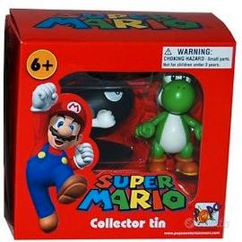 Super mario collector tin - yoshi e bullet bill