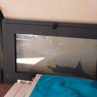 Finestra pvc colore nero