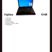 Portatile Fujitsu 149€ Ricondizionato 