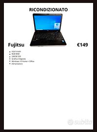 Portatile Fujitsu 149€ Ricondizionato 