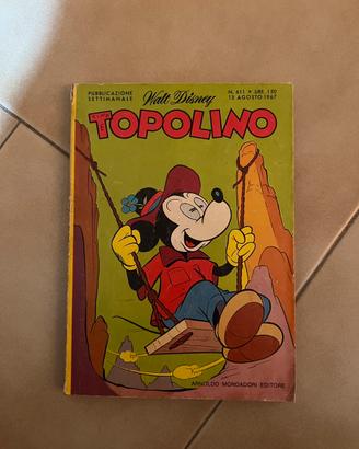 Topolino 611 del 1967 Mondadori