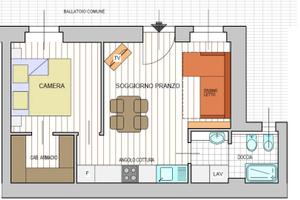 Bilocale Corso Lodi Milano