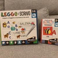 Giochi per imparare a leggere e scrivere HEADU