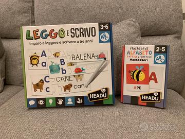 Giochi per imparare a leggere e scrivere HEADU