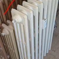 Termosifoni in ghisa FUNZIONANTI - 7 pezzi