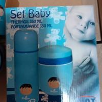 Set baby thermos portavivande portapappa